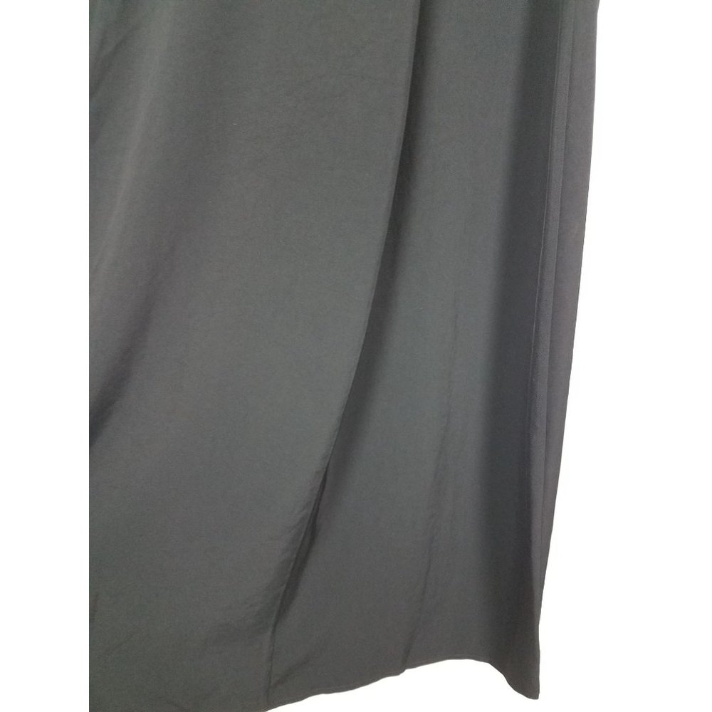 Everlane Women's Sz. 00 Black The Japanese GoWeave Cross-Back Slip Dress NWT - Picture 7 of 8